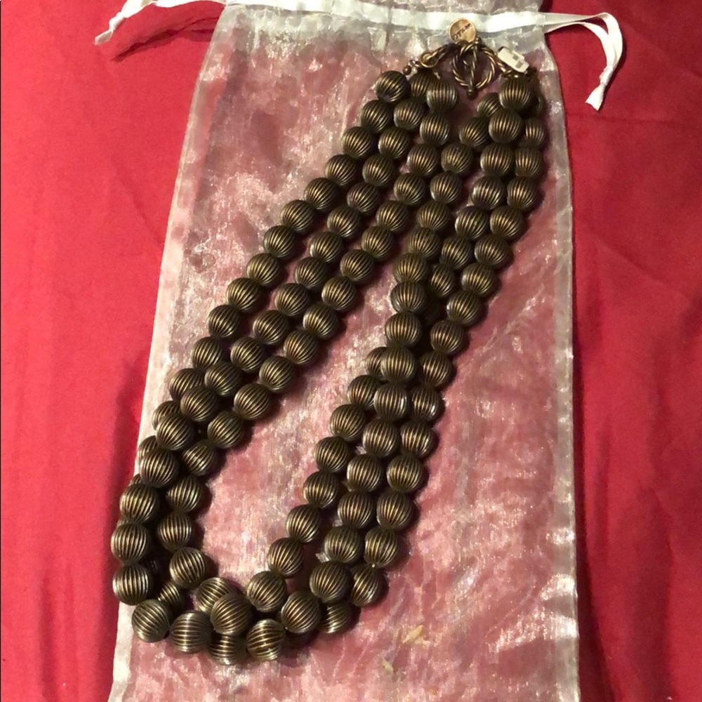 West and Co stacked necklace